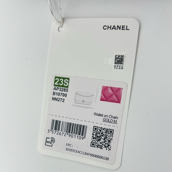 NWT BRAND NEW PINK CHANEL WOC LIMITED EDITION 2023 SUMMER HEART - Picture 8 of 8